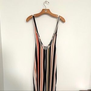 WildFable striped jumpsuit xs NWT